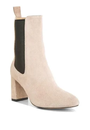 Gaven Suede High Ankle Chelsea Boots