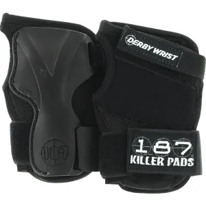 187 Killer Pads Derby Wrist Guard - Black