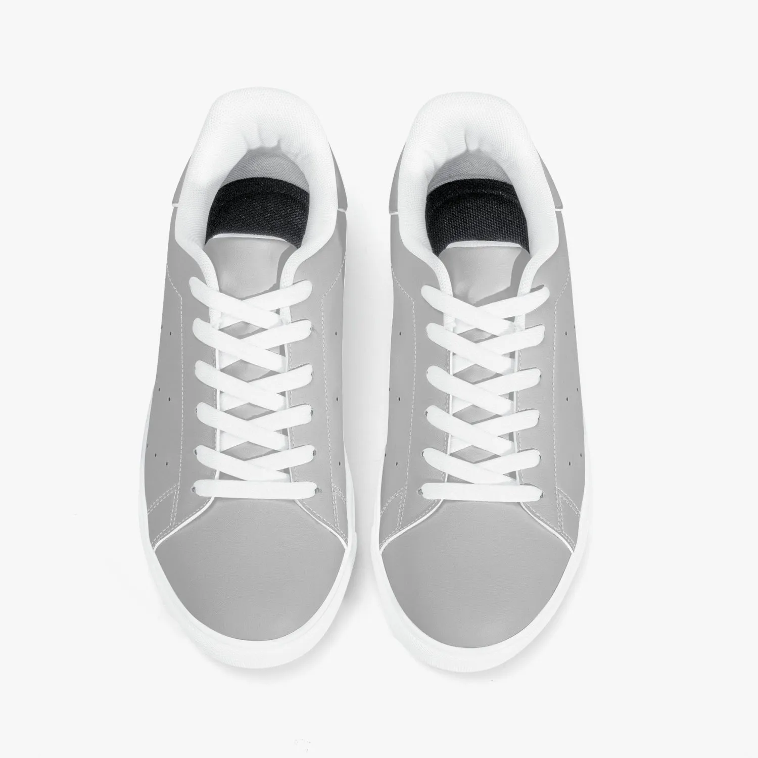 190. Classic Low-Top Leather Sneakers - White/Black