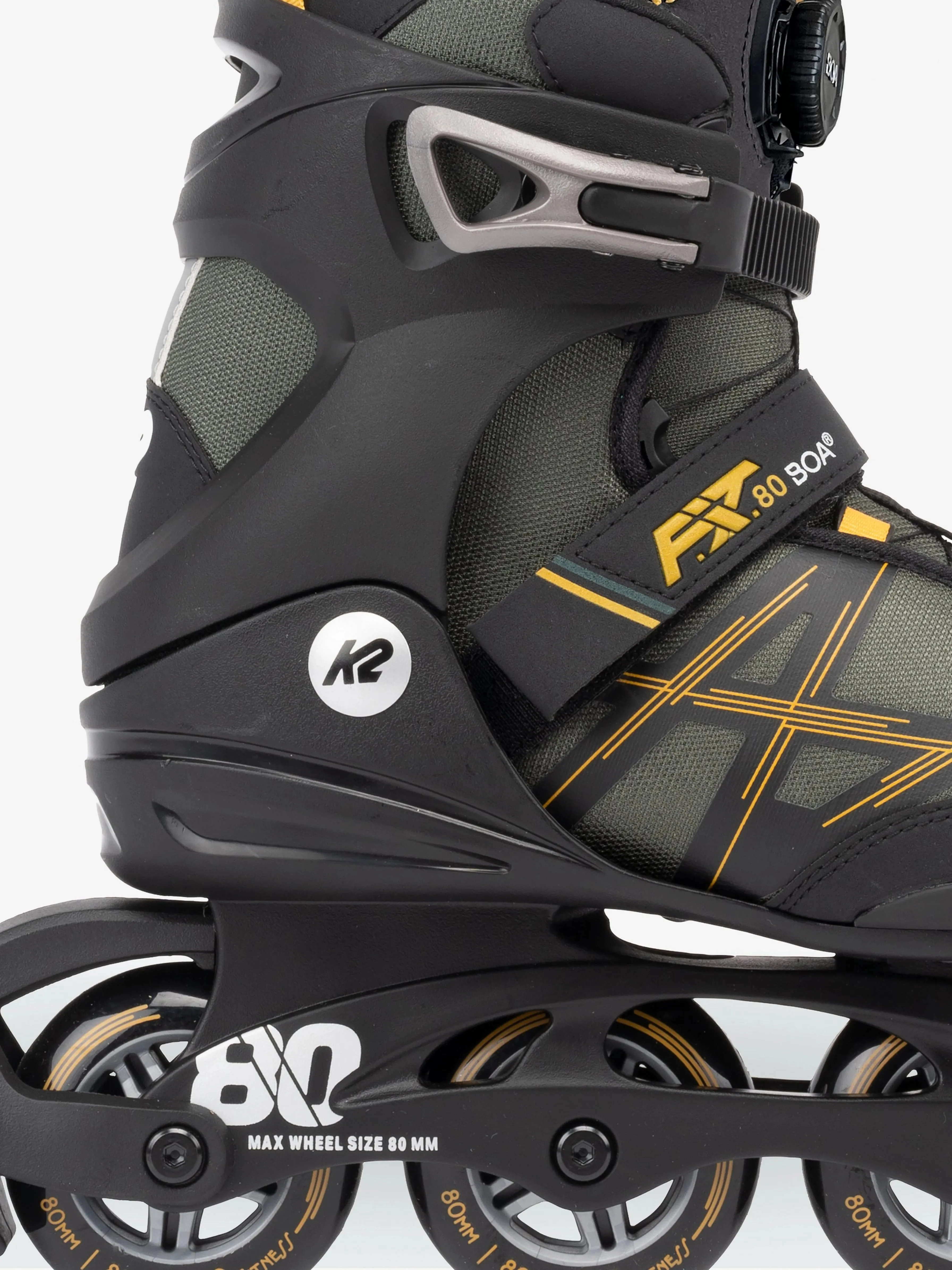 2022 K2 F.I.T 80 Boa Inline Skates