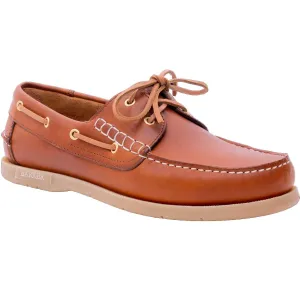 40% OFF BARKER Wallis Deck Shoes - Mens - Tan Pull Up - Size:  UK 9