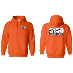 5150 Skate Shop Orange Hoodies