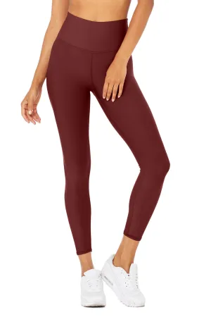 7/8 High-Waist Airlift Legging - Cranberry