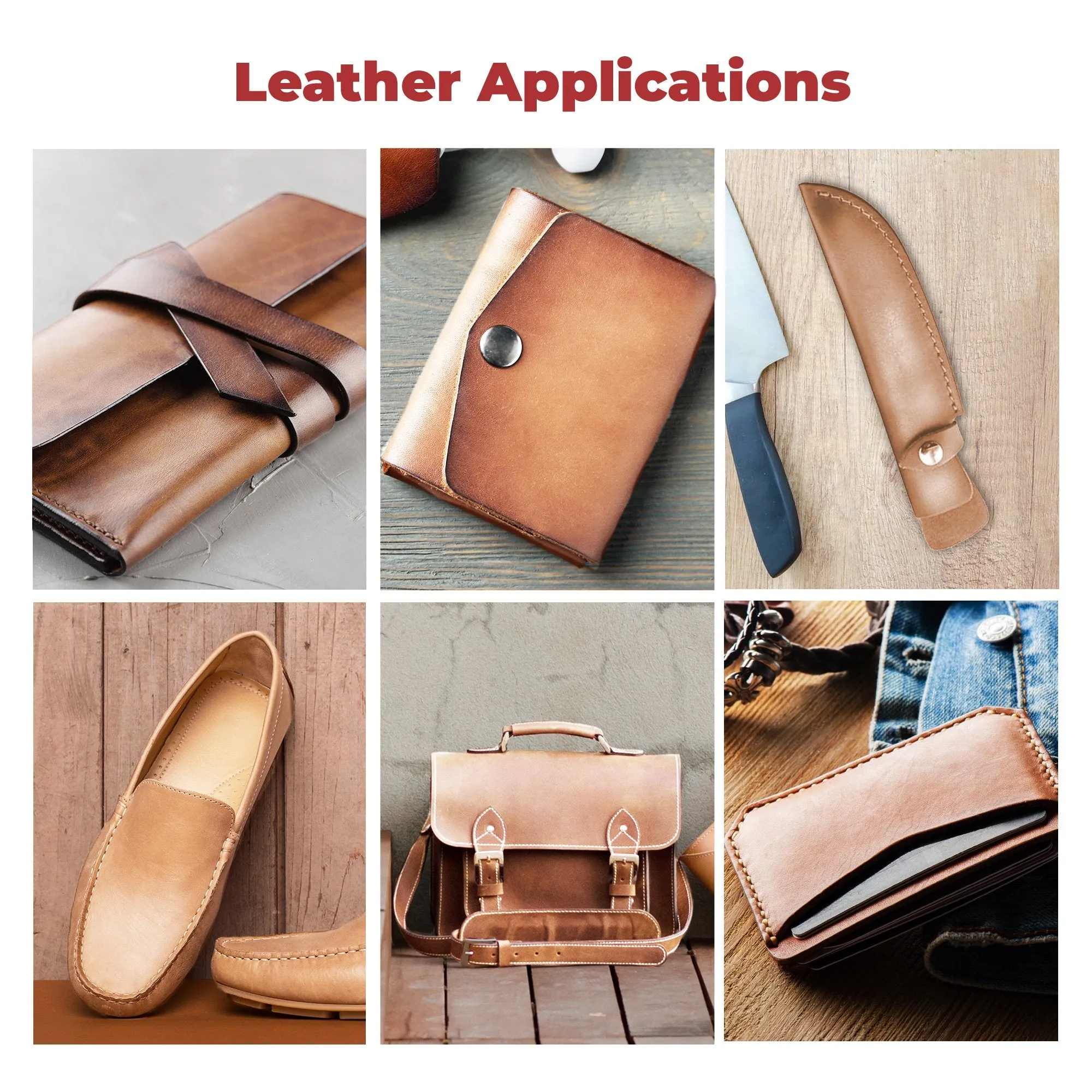 8-11 oz. (3-5mm) Vegetable Tanned Craftsmen Cut Leather Tooling Leather Cowhide Full Grain Leather