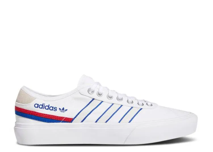 Adidas DELPALA 'WHITE SCARLET BLUE' sneakers, white