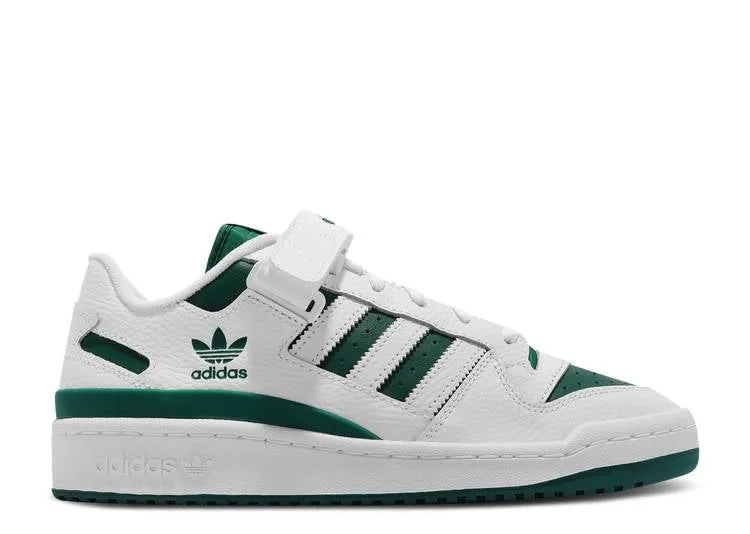 Adidas FORUM LOW 'WHITE COLLEGIATE GREEN' sneakers, white