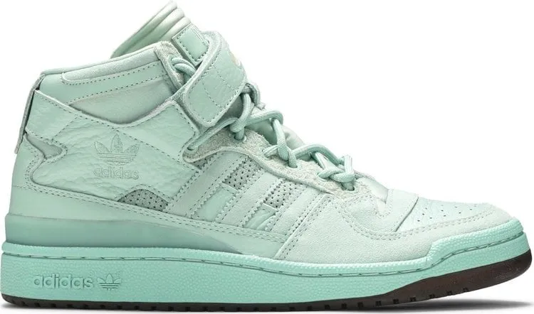 Adidas Ivy Park x Forum Mid 'Green Tint' Sneakers, Turquoise