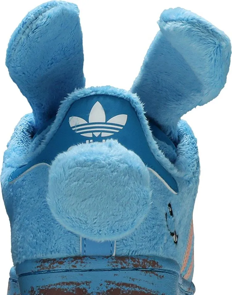 Adidas Melting Sadness x Superstar 'Bunny' sneakers, blue