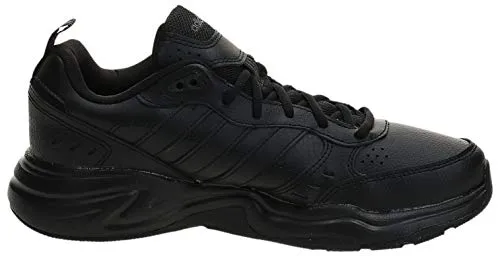 adidas Men's Strutter Fitness and exercise sneakers Man, Noir Noir Gris FoncÃ£, 9.5 UK