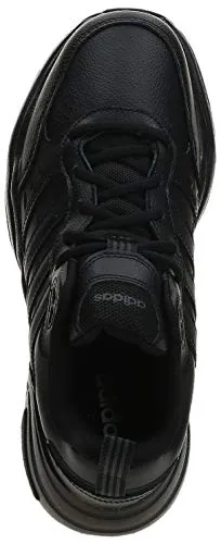 adidas Men's Strutter Fitness and exercise sneakers Man, Noir Noir Gris FoncÃ£, 9.5 UK