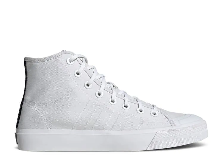 Adidas NIZZA HI 'WHITE BLACK' sneakers, white