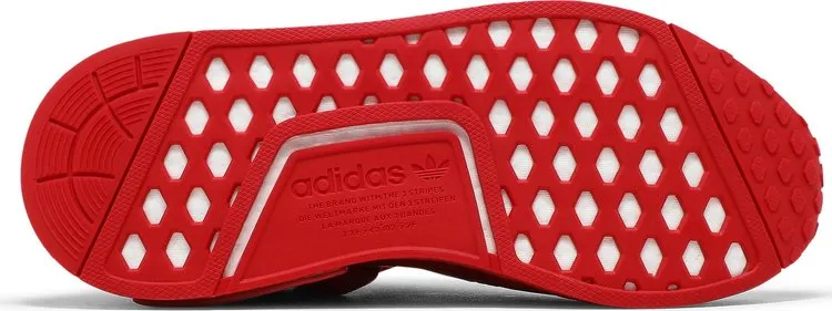 Adidas NMD R1 men's sneakers, bright red