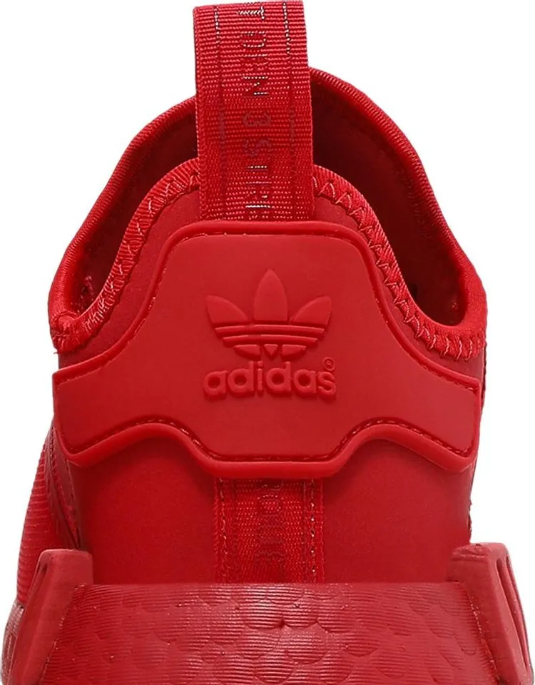 Adidas NMD R1 men's sneakers, bright red