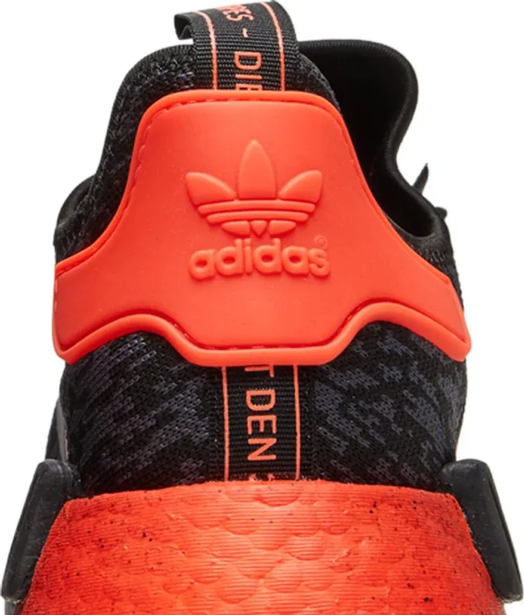 Adidas NMD_R1 'Pirate Solar Red' sneakers, black