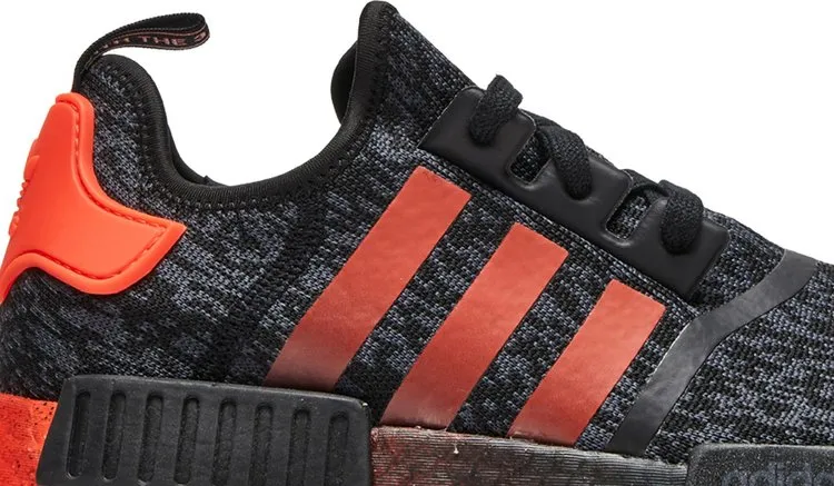 Adidas NMD_R1 'Pirate Solar Red' sneakers, black