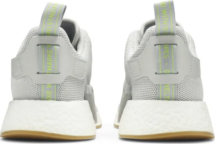 Adidas NMD_R2 'Grey Gum' sneakers, gray