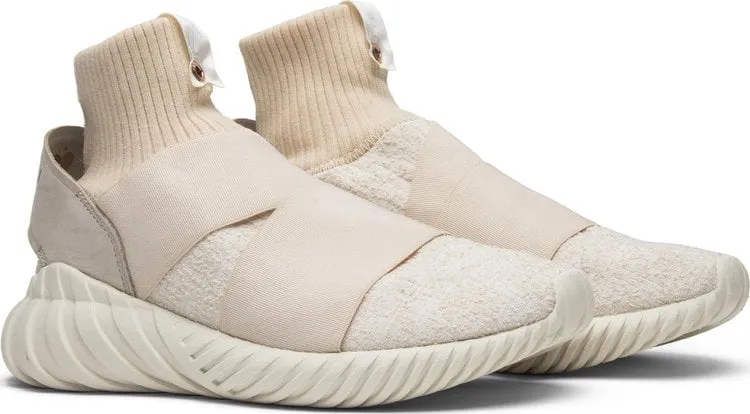 Adidas Overkill x Fruition x Wmns Tubular Elastic 'Linen' Sneakers, Tan