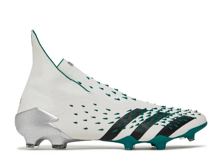 Adidas PREDATOR FREAK  EQT FG 'DEMONSKIN - WHITE SUB GREEN' sneakers, white