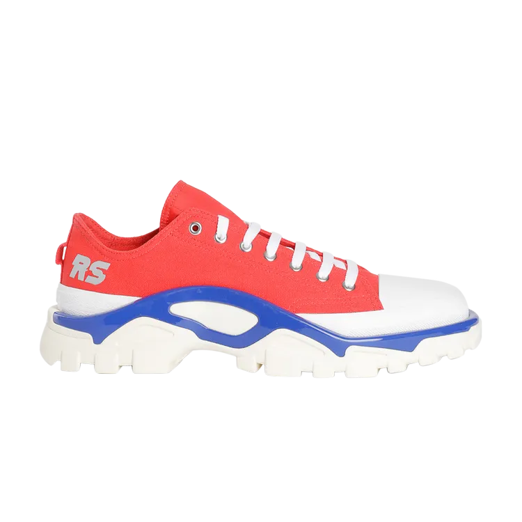 Adidas Raf Simons x Detroit Runner 'Red' sneakers, red