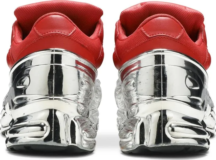 Adidas Raf Simons x Ozweego 'Mirrored - Red' sneakers, red