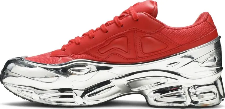 Adidas Raf Simons x Ozweego 'Mirrored - Red' sneakers, red