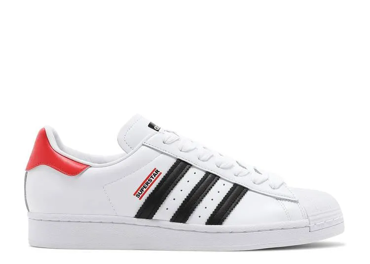 Adidas RUN DMC X SUPERSTAR '50TH ANNIVERSARY' sneakers, white