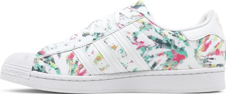 Adidas Superstar 'Watercolor' sneakers, multicolor