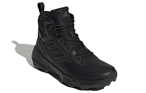 adidas Terrex Unity Leather Mid ColdDY 'Triple Black' Sneakers, black