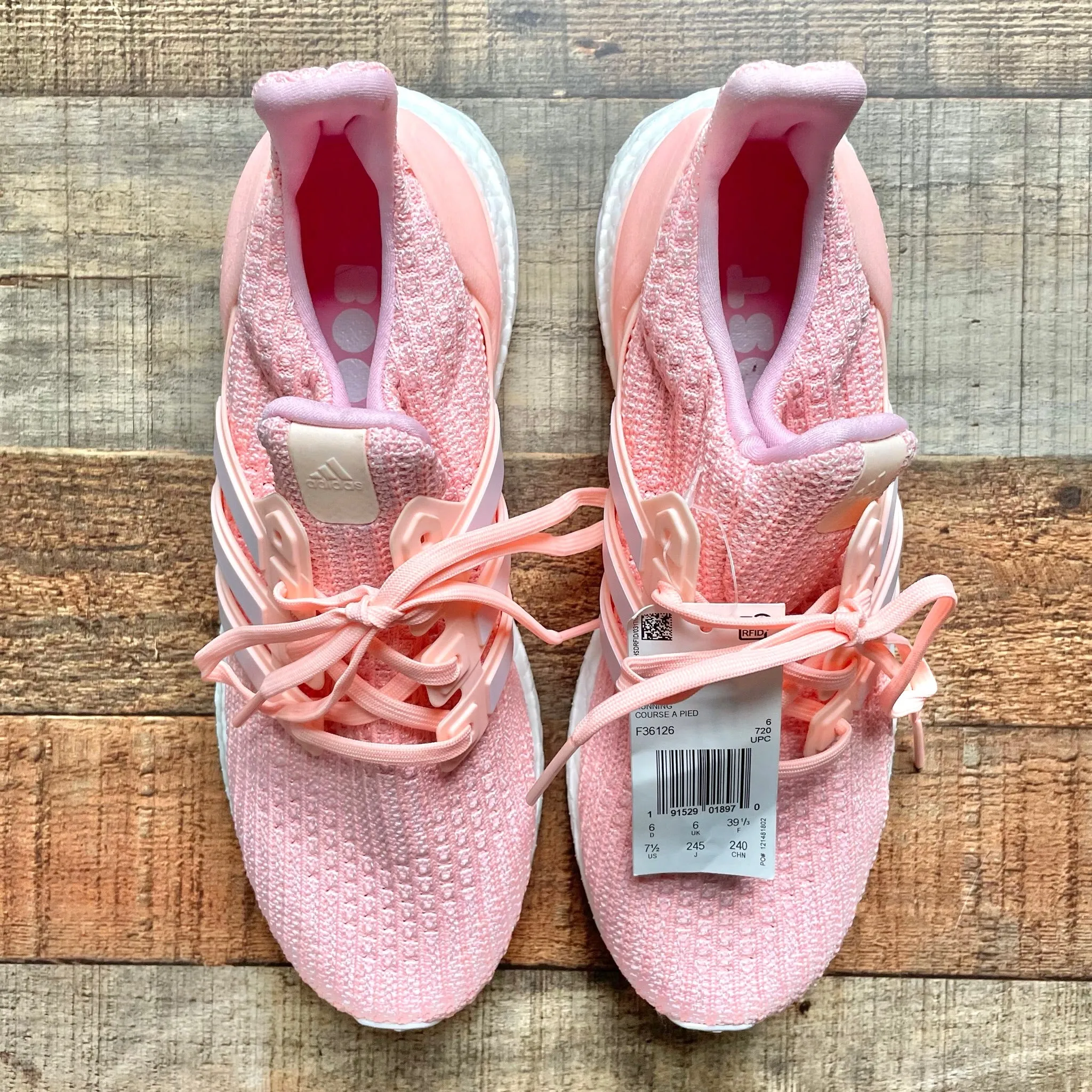 Adidas Ultra Boost Pink Sneakers NWT- Size 7.5