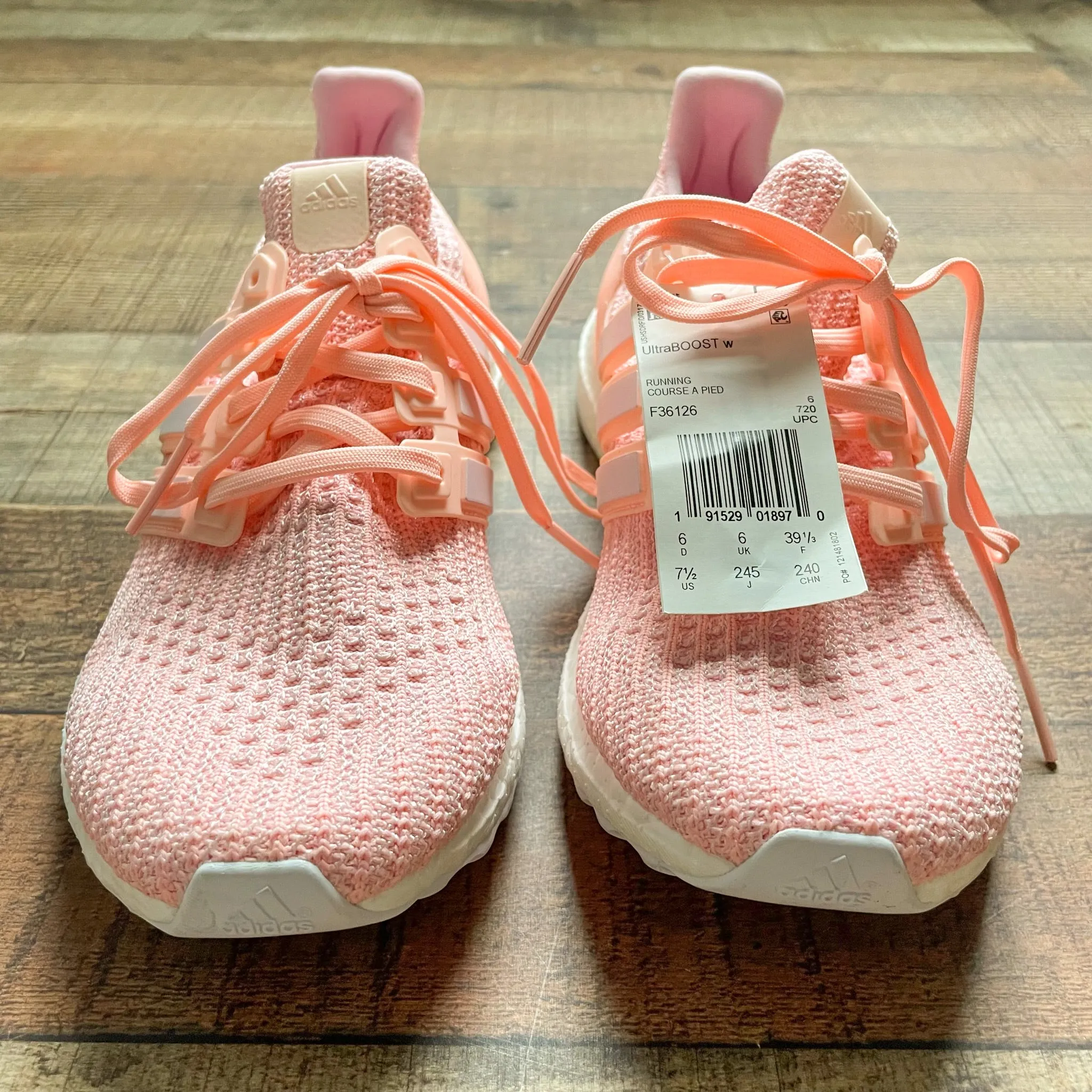 Adidas Ultra Boost Pink Sneakers NWT- Size 7.5