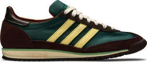 Adidas Wales Bonner x SL72 'Hemp Maroon' sneakers, green