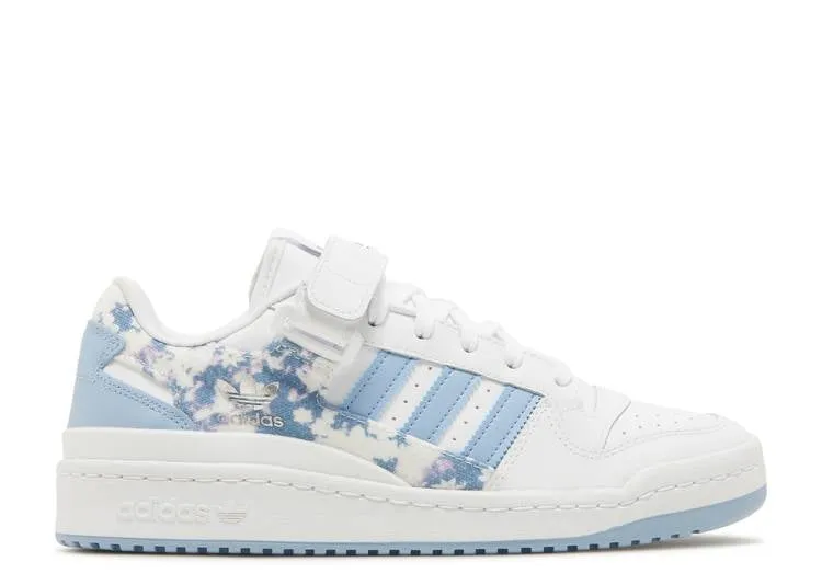 Adidas WMNS FORUM LOW 'FLORAL - AMBIENT SKY' sneakers, white