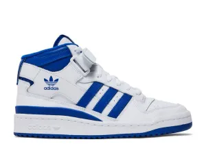 Adidas WMNS FORUM MID 'WHITE ROYAL BLUE' sneakers, white