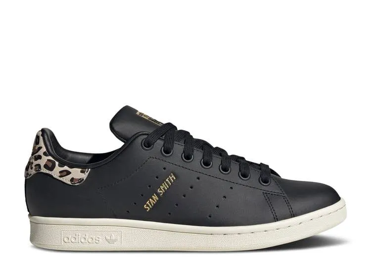 Adidas WMNS STAN SMITH 'BLACK LEOPARD' sneakers, black