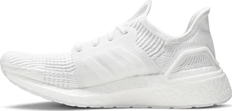 Adidas Wmns UltraBoost 19 'Triple White' sneakers, gray