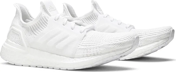 Adidas Wmns UltraBoost 19 'Triple White' sneakers, gray