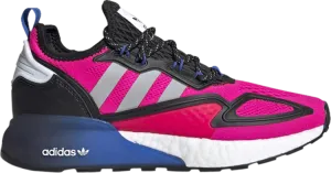 Adidas Wmns ZX 2K Boost 'Shock Pink Black' Sneakers, Pink