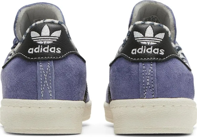 Adidas XLARGE x Campus 80s 'Orbit Violet' sneakers, purple