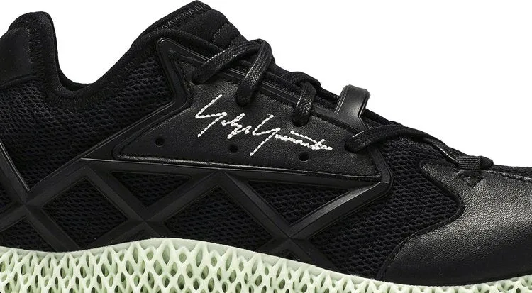 Adidas Y-3 Runner 4D 'Core Black' sneakers, black