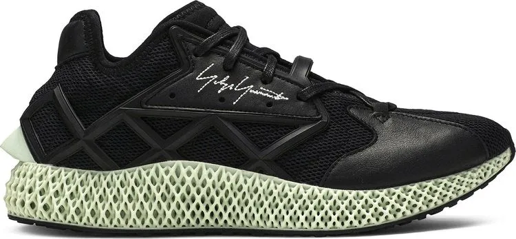 Adidas Y-3 Runner 4D 'Core Black' sneakers, black