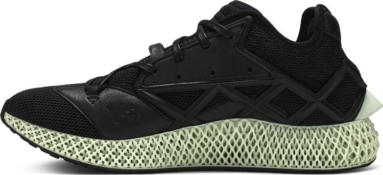 Adidas Y-3 Runner 4D 'Core Black' sneakers, black