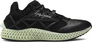 Adidas Y-3 Runner 4D 'Core Black' sneakers, black