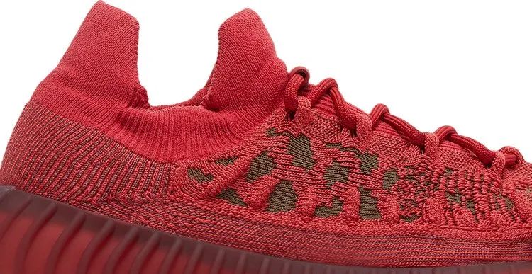 Adidas Yeezy Boost 350 V2 CMPCT 'Slate Red' Sneakers, Red