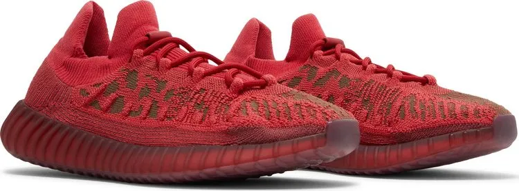 Adidas Yeezy Boost 350 V2 CMPCT 'Slate Red' Sneakers, Red