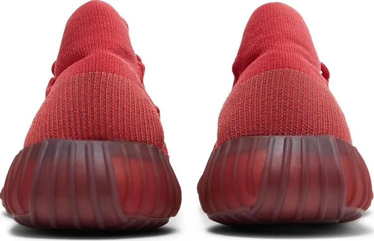 Adidas Yeezy Boost 350 V2 CMPCT 'Slate Red' Sneakers, Red