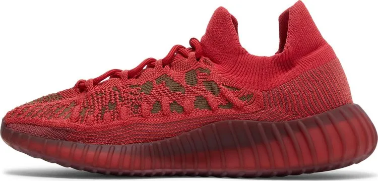 Adidas Yeezy Boost 350 V2 CMPCT 'Slate Red' Sneakers, Red