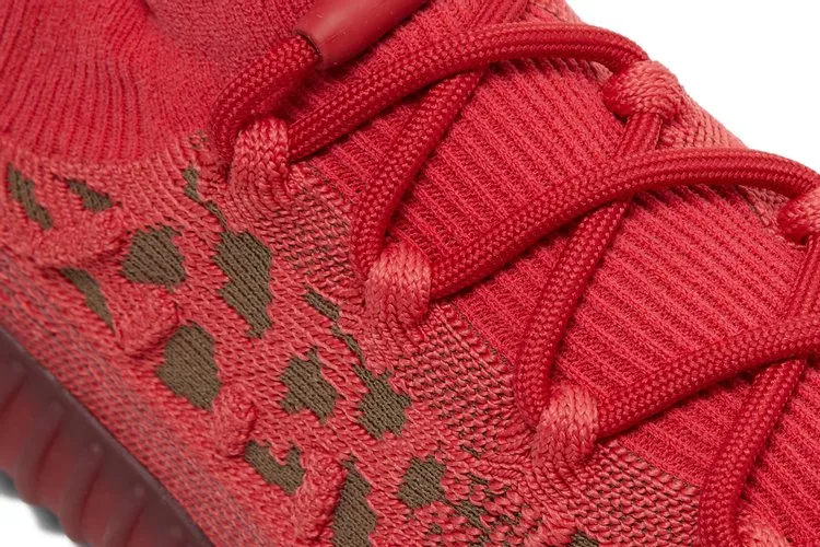 Adidas Yeezy Boost 350 V2 CMPCT 'Slate Red' Sneakers, Red