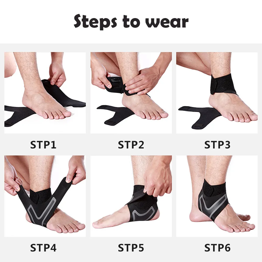 Adjustable Elastic Ankle Support Guard Sport