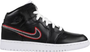 Air Jordan 1 Mid SE GS Maybe I Destroyed The Game sneakers, black