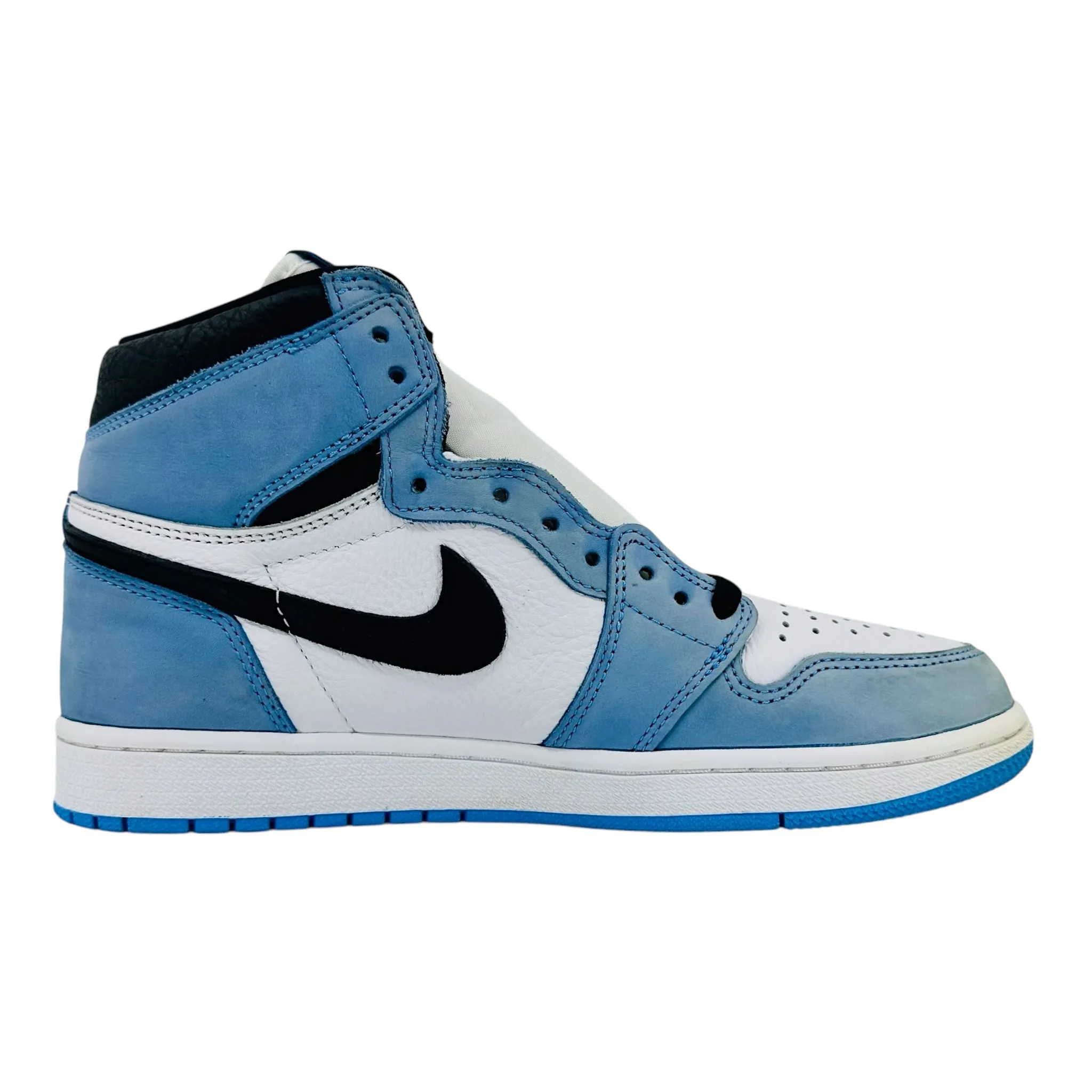 Air Jordan 1 Retro High White University Blue Black Pre-Owned